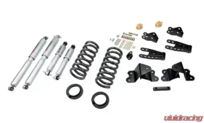 Belltech 2-3inch Front 4inch Rear Lowering Kit w/ SP Shocks Chevrolet Silverado | GMC Sierra C1500/C2500 1988-1998 - 698SP