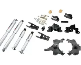 Belltech 2inch Front 4inch Rear Lowering Kit w/ SP Shocks Chevrolet Silverado | GMC Sierra C1500/C2500 1988-1998