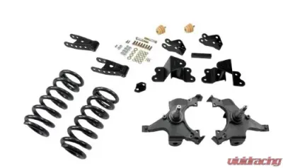 Belltech 3inch Front 4inch Rear Lowering Kit w/o Shocks Chevrolet Silverado | GMC Sierra C1500/C2500 Std Cab 1988-1998 - 700