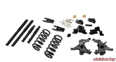 Belltech 3inch Front 4inch Rear Lowering Kit w/ ND2 Shocks Chevrolet Silverado | GMC Sierra C1500/C2500 Std Cab 1988-1998 - 700ND