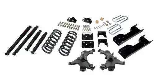 Belltech 4-5inch Front 6inch Rear Lowering Kit w/ ND2 Shocks Chevrolet Silverado | GMC Sierra C1500/C2500 Std Cab 1988-1998 - 701ND