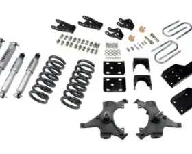 Belltech 4-5inch Front 6-7inch Rear Lowering Kit w/ SP Shocks Chevrolet Silverado | GMC Sierra C1500/C2500 Std Cab 1988-1998