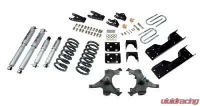 Belltech 4-5inch Front 6-7inch Rear Lowering Kit w/ SP Shocks Chevrolet Silverado | GMC Sierra C1500/C2500 Std Cab 1988-1998 - 702SP