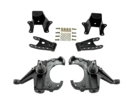 Belltech 3inch Front 4inch Rear Lowering Kit w/o Shocks Chevrolet C10 1.25in Rotor 1973-1987