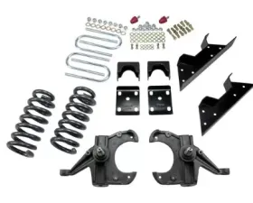 Belltech 4inch Front 6inch Rear Lowering Kit w/o Shocks Chevrolet C10 1.25in Rotor 1973-1987