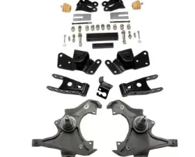 Belltech 3inch Front 4inch Rear Lowering Kit w/o Shocks Chevrolet Silverado | GMC Sierra Crew Cab/Dually 1997-2000