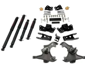 Belltech 3inch Front 4inch Rear Lowering Kit w/ ND2 Shocks Chevrolet Silverado | GMC Sierra Crew Cab/Dually 1997-2000