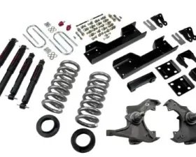 Belltech 4-5inch Front 8inch Rear Lowering Kit w/ ND2 Shocks Chevrolet Silverado | GMC Sierra Crew&Ext Cab/Dually 1997-2000