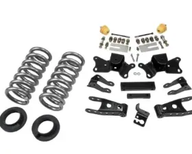 Belltech 1-2inch Front 4inch Rear Lowering Kit w/o Shocks Chevrolet Silverado | GMC Sierra All Cabs/Dually 1997-2000