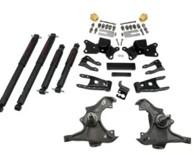 Belltech 3inch Front 4inch Rear Lowering Kit w/ ND2 Shocks Chevrolet Silverado | GMC Sierra All Cabs/Dually 1997-2000