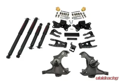 Belltech 3inch Front 4inch Rear Lowering Kit w/ ND2 Shocks Chevrolet Silverado | GMC Sierra All Cabs/Dually 1997-2000 - 719ND