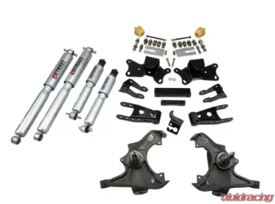 Belltech 3inch Front 4inch Rear Lowering Kit w/ SP Shocks Chevrolet Silverado | GMC Sierra All Cabs/Dually 1997-2000 - 719SP