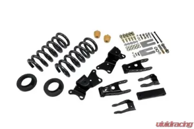 Belltech 1-2inch Front 4inch Rear Lowering Kit w/o Shocks Chevrolet Silverado | GMC Sierra Ext/Crew Cab 1990-1996 - 720