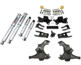 Belltech 3inch Front 4inch Rear Lowering Kit w/ SP Shocks Chevrolet Silverado | GMC Sierra Ext/Crew Cab 1989-1996