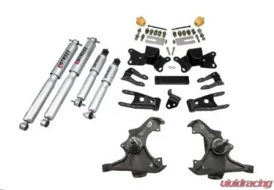 Belltech 3inch Front 4inch Rear Lowering Kit w/ SP Shocks Chevrolet Silverado | GMC Sierra Ext/Crew Cab 1989-1996 - 721SP