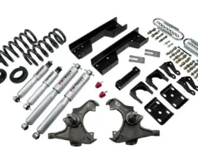 Belltech 4-5inch Front 8inch Rear Lowering Kit w/ SP Shocks Chevrolet Silverado | GMC Sierra Ext/Crew Cab 1989-1996