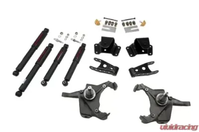Belltech 3inch Front 4inch Rear Lowering Kit w/ ND2 Shocks Chevrolet Silverado C30 1Ton Crew Cab/Dually 1975-1991 - 728ND