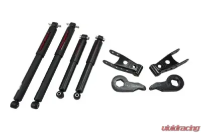 Belltech 1-3inch Front 2inch Rear Lowering Kit w/ ND2 Shocks Chevrolet Silverado/Tahoe/Suburban | GMC Sierra/Yukon 1988-1999 - 729ND