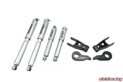 Belltech 1-3inch Front 2inch Rear Lowering Kit w/ SP Shocks Chevrolet Silverado/Tahoe/Suburban | GMC Sierra/Yukon 1988-1999 - 729SP