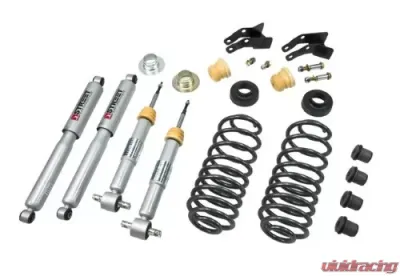 Belltech +1 to -2inch Front 3-4inch Rear Lowering Kit w/ SP Shocks Chevrolet Suburban | GMC Yukon XL 2007-2014 - 752SP