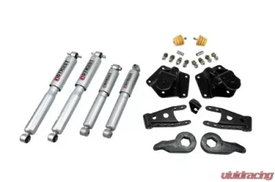 Belltech 1-3inch Front 3inch Rear Lowering Kit w/ SP Shocks Chevrolet Tahoe/Blazer | GMC Yukon 4-Door 1992-1999 - 763SP