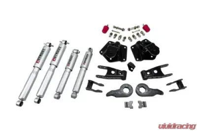 Belltech 1-3inch Front 4inch Rear Lowering Kit w/ SP Shocks Chevrolet Tahoe/Blazer | GMC Yukon 4-Door 1992-1999 - 764SP