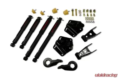 Belltech 1-3inch Front 4inch Rear Lowering Kit w/ ND2 Shocks Chevrolet Suburban K1500 1992-1999 - 765ND