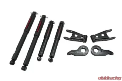 Belltech 1-3inch Front 1inch Rear Lowering Kit w/ ND2 Shocks Chevrolet Tahoe | GMC Yukon 2-Door 1992-1999 - 766ND