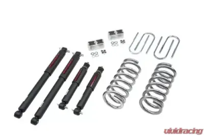 Belltech 1inch Front 2inch Rear Lowering Kit w/ ND2 Shocks Isuzu Hombre 4cyl 1996-2003 - 779ND