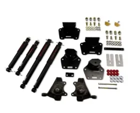 Belltech 2inch Front 4inch Rear Lowering Kit w/ ND2 Shocks Dodge Dakota Std Cab V8 1991-1996