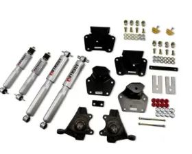 Belltech 2inch Front 4inch Rear Lowering Kit w/ SP Shocks Dodge Dakota Std Cab V8 1991-1996