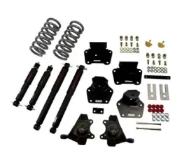 Belltech 4inch Front 4inch Rear Lowering Kit w/ ND2 Shocks Dodge Dakota Std Cab V8 1991-1996