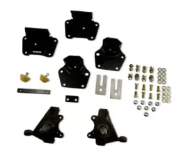 Belltech 2inch Front 4inch Rear Lowering Kit w/o Shocks Dodge Dakota Std Cab V8 1987-1990