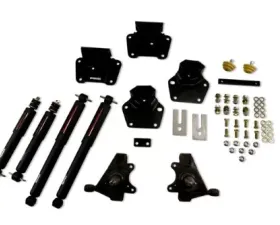 Belltech 2inch Front 4inch Rear Lowering Kit w/ ND2 Shocks Dodge Dakota Std Cab V8 1987-1990