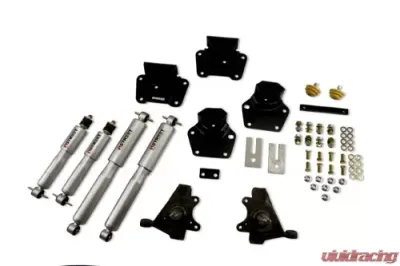 Belltech 2inch Front 4inch Rear Lowering Kit w/ SP Shocks Dodge Dakota Std Cab V8 1987-1990 - 807SP