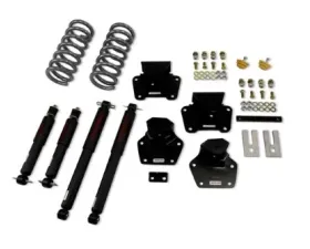 Belltech 2inch Front 4inch Rear Lowering Kit w/ ND2 Shocks Dodge Dakota Std Cab V8 1987-1996