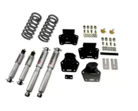Belltech 2inch Front 4inch Rear Lowering Kit w/ SP Shocks Dodge Dakota Std Cab V8 1987-1996