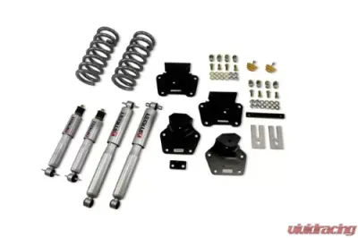 Belltech 2inch Front 4inch Rear Lowering Kit w/ SP Shocks Dodge Dakota Std Cab V8 1987-1996 - 808SP