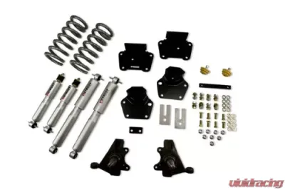 Belltech 4inch Front 4inch Rear Lowering Kit w/ SP Shocks Dodge Dakota Std Cab V8 1987-1990 - 809SP