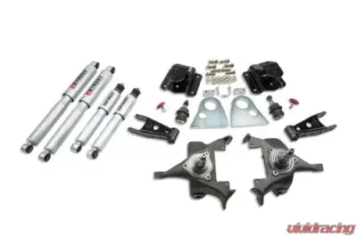 Belltech 2inch Front 4inch Rear Lowering Kit w/ SP Shocks Dodge Ram 1500 Std Cab Auto 1994-1999 - 813SP