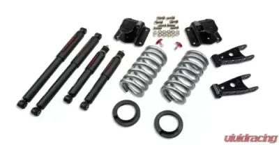 Belltech 2-3inch Front 4inch Rear Lowering Kit w/ ND2 Shocks Dodge Ram 1500 Std Cab Auto 1994-1999 - 814ND