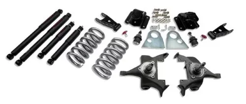 Belltech 3inch Front 4inch Rear Lowering Kit w/ ND2 Shocks Dodge Ram 1500 Std Cab Auto 1994-1999 - 815ND