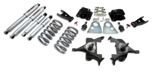 Belltech 3inch Front 4inch Rear Lowering Kit w/ SP Shocks Dodge Ram 1500 Std Cab Auto 1994-1999 - 815SP