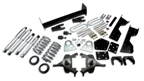 Belltech 4-5inch Front 6-7inch Rear Lowering Kit w/ SP Shocks Dodge Ram 1500 Std Cab Auto 1994-1999 - 817SP
