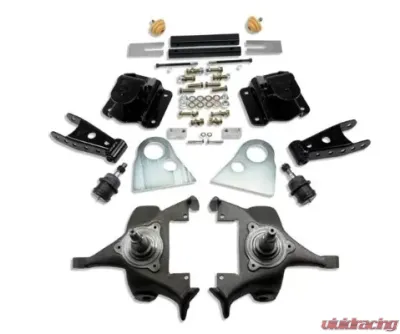 Belltech 2inch Front 4inch Rear Lowering Kit w/o Shocks Dodge Ram 1500 Ext Cab Auto 1994-1999 - 818