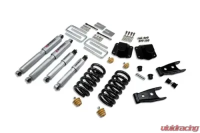 Belltech 3inch Front 4inch Rear Lowering Kit w/ SP Shocks Dodge Ram 3500 V10 1994-2002 - 824SP