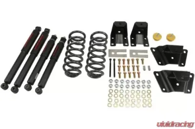Belltech 2inch Front 4inch Rear Lowering Kit w/ ND2 Shocks Ford Ranger Std Cab 1989-1997 - 902ND