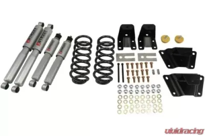 Belltech 2inch Front 4inch Rear Lowering Kit w/ SP Shocks Ford Ranger Std Cab 1989-1997 - 902SP