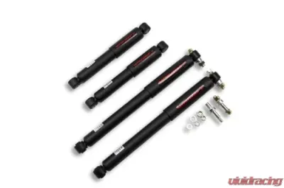 Belltech 0-3in Front/0-2in Rear Drop Nitro Drop 2 Lowering Shock Set Chevrolet C10/Suburban/Blazer 1973-1991 - 9154