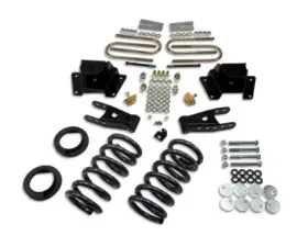 Belltech 1-2inch Front 3inch Rear Lowering Kit w/o Shocks Ford F-150 Harley Series 1997-2003